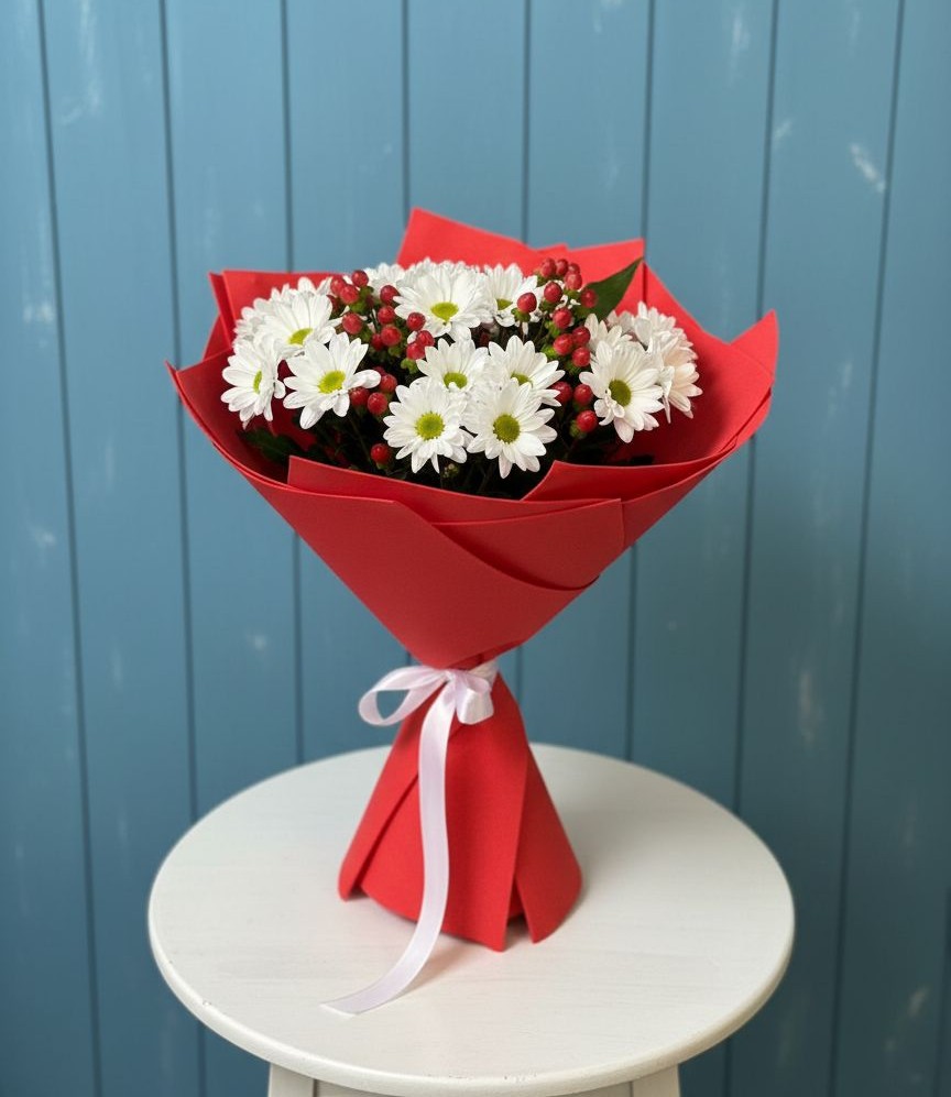 Букет цветов из: Хризантемы в Пестяках