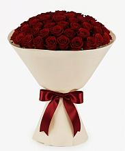 Букет 101 Бордовая роза Блэк Бакарра в Пестяках