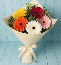 Букет цветов из:  Герберы в Пестяках