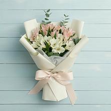 Букет цветов из:  Альстромерии в Пестяках