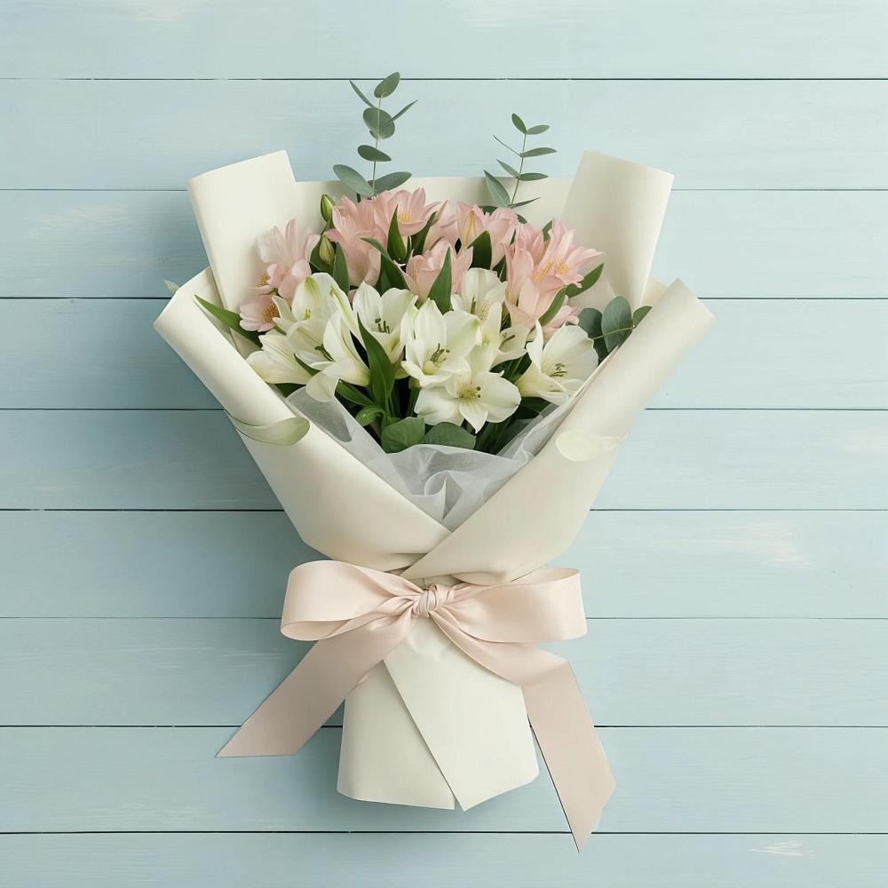 Букет цветов из: Альстромерии в Пестяках