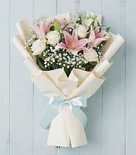Букет цветов из:  Лилии в Пестяках
