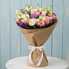 Букет цветов из:  Лизиантусы в Пестяках