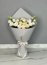 Букет цветов из:  Розы и Лизиантусы в Пестяках